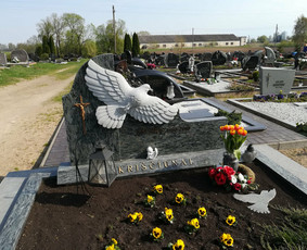 Raidžių kalimas , paminklai, akmens plokštės, kapu prieziura / Remigijus Šležas / Darbų pavyzdys ID 1553497