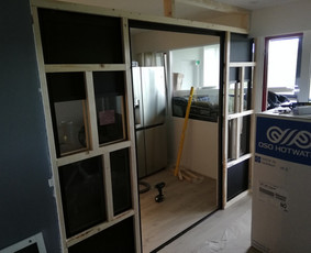 Durų montavimas - Plytelės , dažymas. - 3