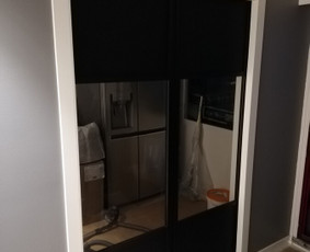 Durų montavimas - Plytelės , dažymas. - 1