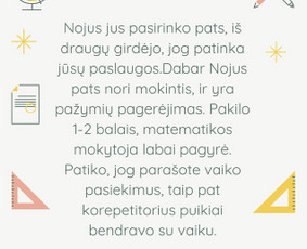 Šiuolaikiški korepetitoriai jums tinkamu metu! / Corepetitus / Darbų pavyzdys ID 1554065