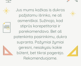 Šiuolaikiški korepetitoriai jums tinkamu metu! / Corepetitus / Darbų pavyzdys ID 1554075