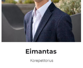 Šiuolaikiški korepetitoriai jums tinkamu metu! / Corepetitus / Darbų pavyzdys ID 1554083