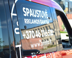 Reklamos gamyba, spauda ir dizaino paslaugos - Reklama ant transporto - 2 Reklama ant transporto - Reklamos gamyba, spauda ir dizaino paslaugos - 2