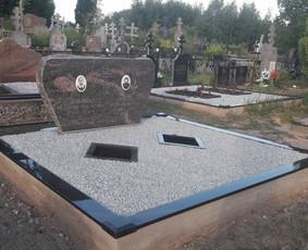 Paminklų, antkapių montavimas - Kapu darbai tvarkymas Raidžių portretų paveikslelių kalimas, - 1