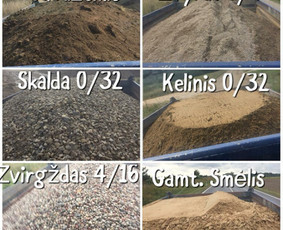 Žvyras smėlis skalda juodžemis Klaipėdos apskrityje / ARMO group MB / Darbų pavyzdys ID 1563723