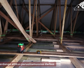 Stogų, sienų ir grindų šiltinimas biria/pučiama vata - Perdangos šiltinimas - 3 Perdangos šiltinimas - Stogų, sienų ir grindų šiltinimas biria/pučiama vata - 3