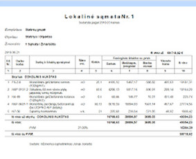 Atestuotas sąmatininkas, projekto dalies vadovas - Sąmatininkai: sąmatų skaičiavimas - 3 Sąmatininkai: sąmatų skaičiavimas - Atestuotas sąmatininkas, projekto dalies vadovas - 3