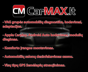 Vag aktyvavimas, remontas, kodavimas, gps navigacijos / CARMAX.LT / Darbų pavyzdys ID 1576357