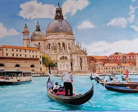 Tapyba ant drobės - Super realisti&scaron;ki portretai is nuotraukų. Paveikslai.kopijos - 4