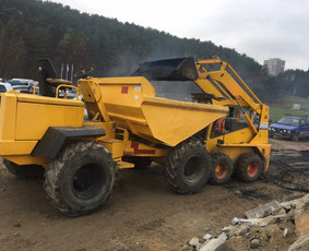 Dumperio nuoma - Sniego valymas, i&scaron;vežimas - Manitou Nuoma - Savivarčių Nuoma - 2