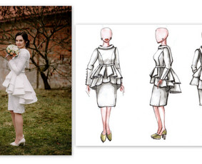 Drabužių dizainerė / Kristina Gedmontaitė / Darbų pavyzdys ID 1590378