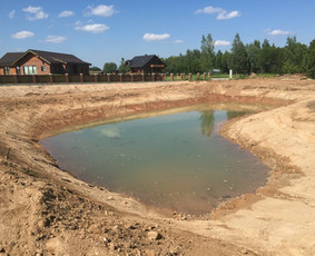 Tvenkinių, prūdų kasimas, valymas - Transporto,statybines technikos nuoma smelis. - 2