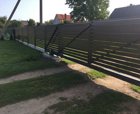 Tvoros, stumdomi vartai,atveriami vartai, vartų automatika / UAB "Gigasta" / Darbų pavyzdys ID 1594174