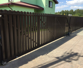 Tvoros, stumdomi vartai,atveriami vartai, vartų automatika / UAB "Gigasta" / Darbų pavyzdys ID 1594176