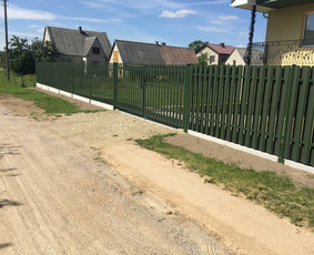 Tvoros, stumdomi vartai,atveriami vartai, vartų automatika / UAB "Gigasta" / Darbų pavyzdys ID 1594178