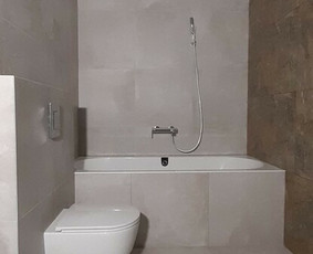 Vonios remontas - Plytelių klijavimas - 3