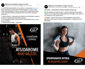 #1socialinių tinklų marketingas Facebook, Instagram, reklama / Austė Lapė / Darbų pavyzdys ID 1598781