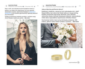 #1socialinių tinklų marketingas Facebook, Instagram, reklama / Austė Lapė / Darbų pavyzdys ID 1598783