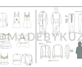 Drabužio dizainerio paslaugos / KUZ Fashion Design Studio / Darbų pavyzdys ID 1603669