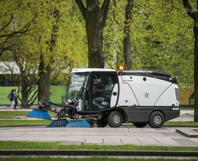 Statybos, apdaila - Teritorijos &scaron;lavimo ma&scaron;ina, Auk&scaron;to slėgio plovimas - 1