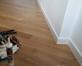 Parketo, vinilo, laminato. grindjuosčių. profilių montavimas / Linas / Darbų pavyzdys ID 1604039