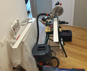 Grindjuosčių montavimas - Parketo, vinilo, laminato. grindjuosčių. profilių montavimas - 4