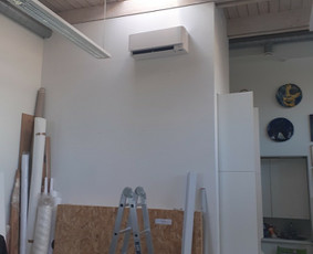 Šilumos siurblio Daikin Stylish oras-oras instaliacija