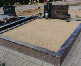 Kapų tvarkymas, granito plokštės, Paminklai, plokštės kapams / Paulius Latvys / Darbų pavyzdys ID 1607909