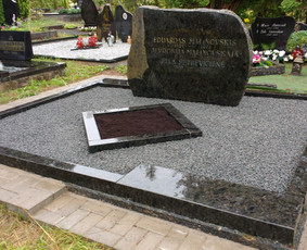 Kapų tvarkymas, granito plokštės, Paminklai, plokštės kapams / Paulius Latvys / Darbų pavyzdys ID 1607913