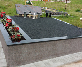 Kapų tvarkymas, granito plokštės, Paminklai, plokštės kapams / Paulius Latvys / Darbų pavyzdys ID 1607925