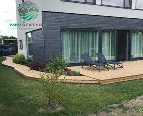 Terasų Ir Stoginių montavimas. Mobilus nameliai. / MM Statyba / Darbų pavyzdys ID 1610675