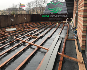 Terasų Ir Stoginių montavimas. Mobilus nameliai. / MM Statyba / Darbų pavyzdys ID 1610717