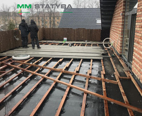 Terasų Ir Stoginių montavimas. Mobilus nameliai. / MM Statyba / Darbų pavyzdys ID 1610721