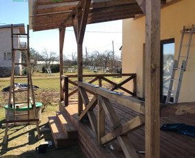 Terasų Ir Stoginių montavimas. Mobilus nameliai. / MM Statyba / Darbų pavyzdys ID 1610741