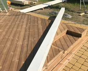 Terasų Ir Stoginių montavimas. Mobilus nameliai. / MM Statyba / Darbų pavyzdys ID 1610793