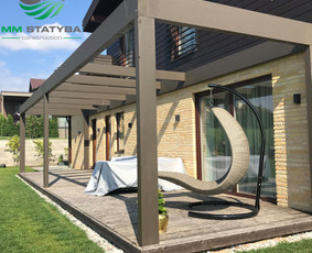 Terasų Ir Stoginių montavimas. Mobilus nameliai. / MM Statyba / Darbų pavyzdys ID 1610929