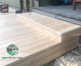 Terasų Ir Stoginių montavimas. Mobilus nameliai. / MM Statyba / Darbų pavyzdys ID 1610953