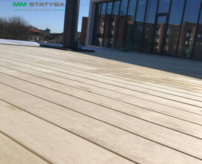 Terasų Ir Stoginių montavimas. Mobilus nameliai. / MM Statyba / Darbų pavyzdys ID 1610969