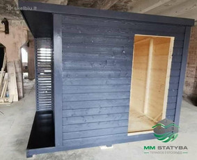 Terasų Ir Stoginių montavimas. Mobilus nameliai. / MM Statyba / Darbų pavyzdys ID 1611077