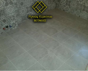 Romas Plytelių klijavimas / Plytelių klijavimas / Darbų pavyzdys ID 1615923