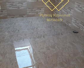 Romas Plytelių klijavimas / Plytelių klijavimas / Darbų pavyzdys ID 1615937