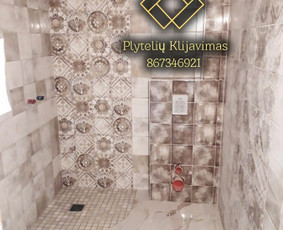 Romas Plytelių klijavimas / Plytelių klijavimas / Darbų pavyzdys ID 1615949