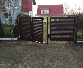Tvoros, stumdomi vartai,atveriami vartai, vartų automatika / UAB "Gigasta" / Darbų pavyzdys ID 1619091