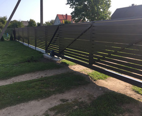 Tvoros, stumdomi vartai,atveriami vartai, vartų automatika / UAB "Gigasta" / Darbų pavyzdys ID 1619119