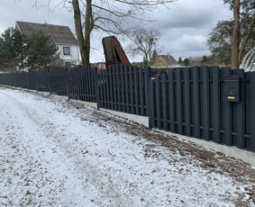 Tvoros, stumdomi vartai,atveriami vartai, vartų automatika - Metalinės tvoros - 2 Metalinės tvoros - Tvoros, stumdomi vartai,atveriami vartai, vartų automatika - 2