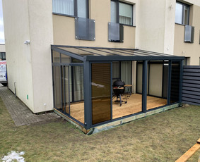 Terasų Stiklinimas/aliuminiai Langai/plastikiniai Langai / UAB "GRG group" / Darbų pavyzdys ID 1621109
