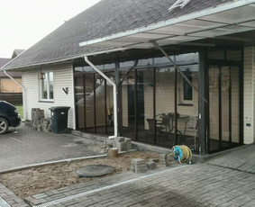 Terasų Stiklinimas/aliuminiai Langai/plastikiniai Langai / UAB "GRG group" / Darbų pavyzdys ID 1621119