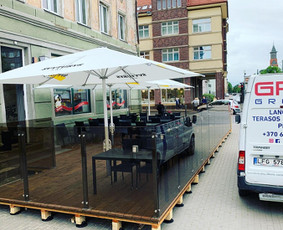 Terasų Stiklinimas/aliuminiai Langai/plastikiniai Langai / UAB "GRG group" / Darbų pavyzdys ID 1621167