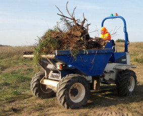 Mini ekskavatorius (Cat 5,5t) kasimo darbai, dumperis (6t), - Dumperio nuoma - 1 Dumperio nuoma - Mini ekskavatorius (Cat 5,5t) kasimo darbai, dumperis (6t), - 1