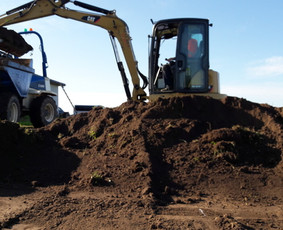 Mini ekskavatorius (Cat 5,5t) kasimo darbai, dumperis (6t), - Žemės kasimas, lyginimas - 4 Žemės kasimas, lyginimas - Mini ekskavatorius (Cat 5,5t) kasimo darbai, dumperis (6t), - 4